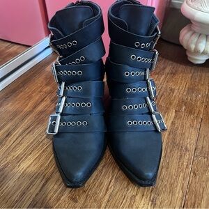 Jeffrey Campbell Buckle Bootie